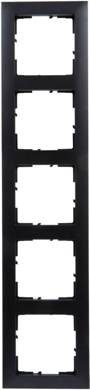 Legrand Suno femkantet ramme i sort