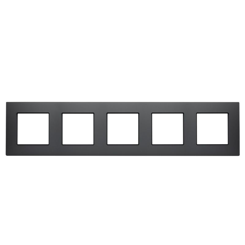 Femfolds underbygget ramme Polmark Rosa basalt