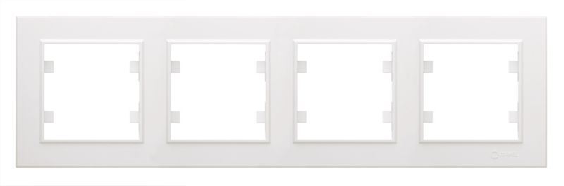 Makel Karea firedobbelt ramme i hvid