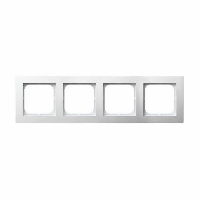 Ospel As firedobbelt ramme i hvid