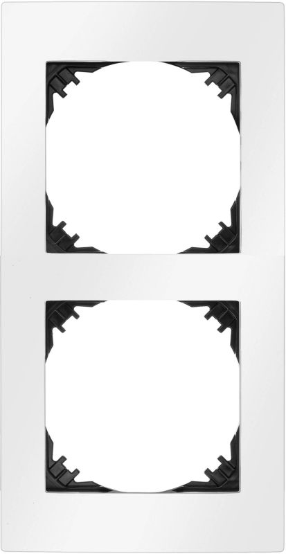 Dobbeltramme Elektro-Plast Vestra hvid