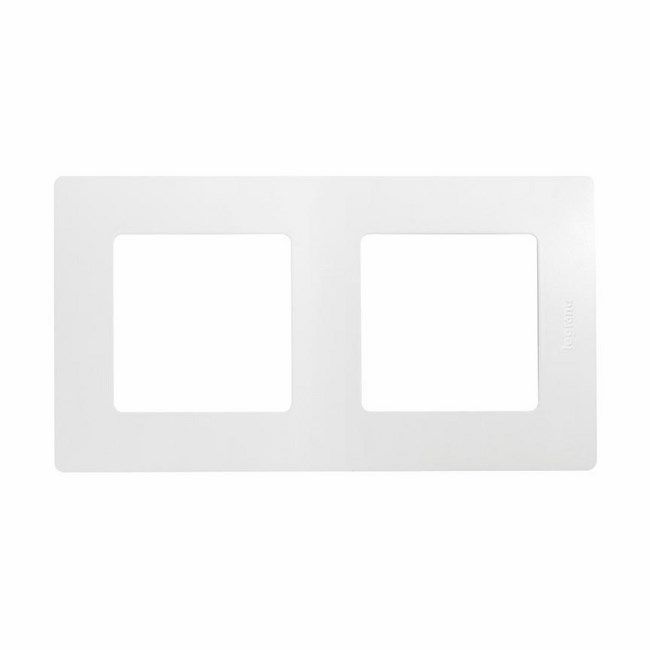 Dobbelt ramme Legrand Niloe hvid