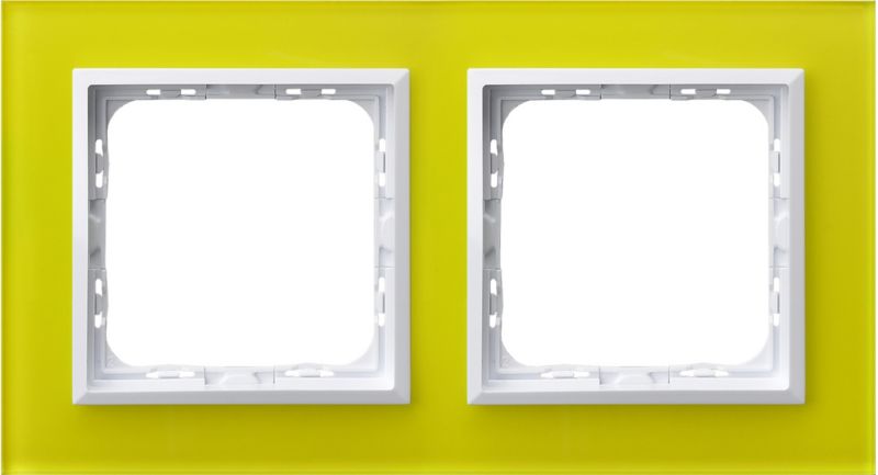 Dobbelt ramme Ospel As i limeglas