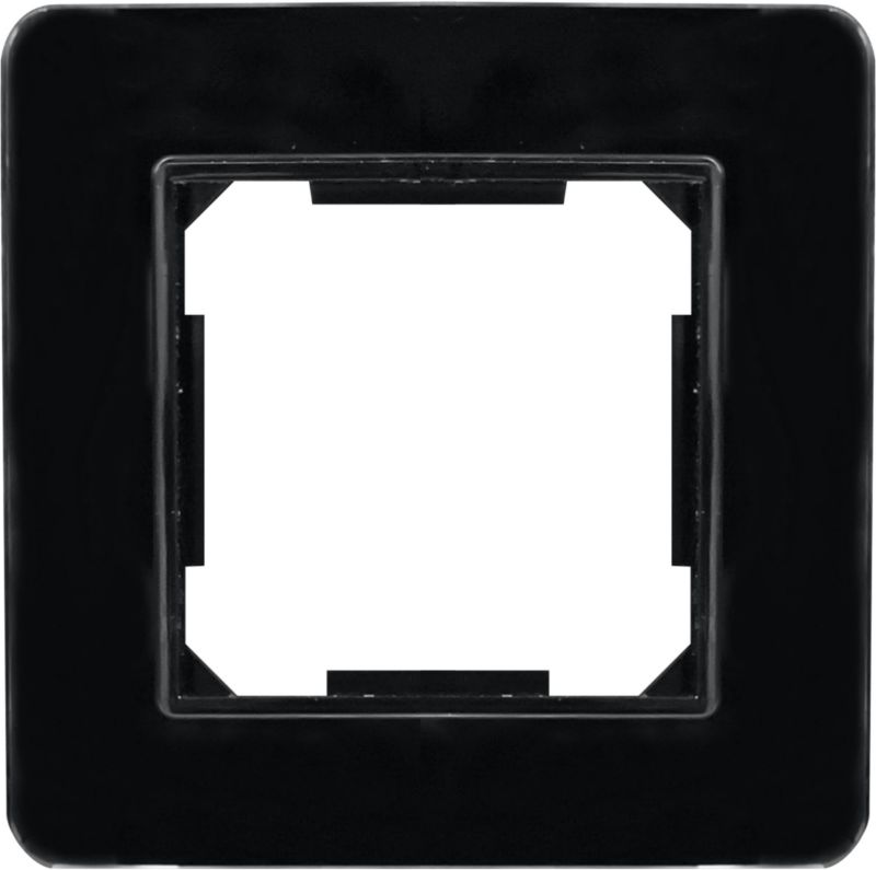 Dpm Quad enkelt ramme i sort glas