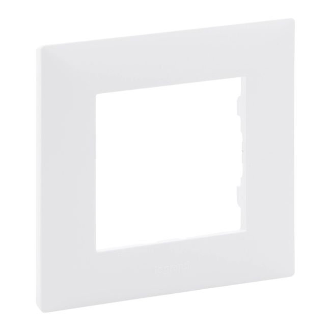 Legrand Niloe Step enkelt ramme i hvid