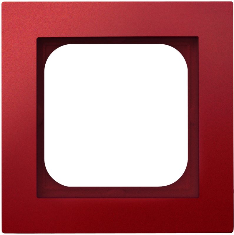 Enkelt ramme Ospel As i perlerød