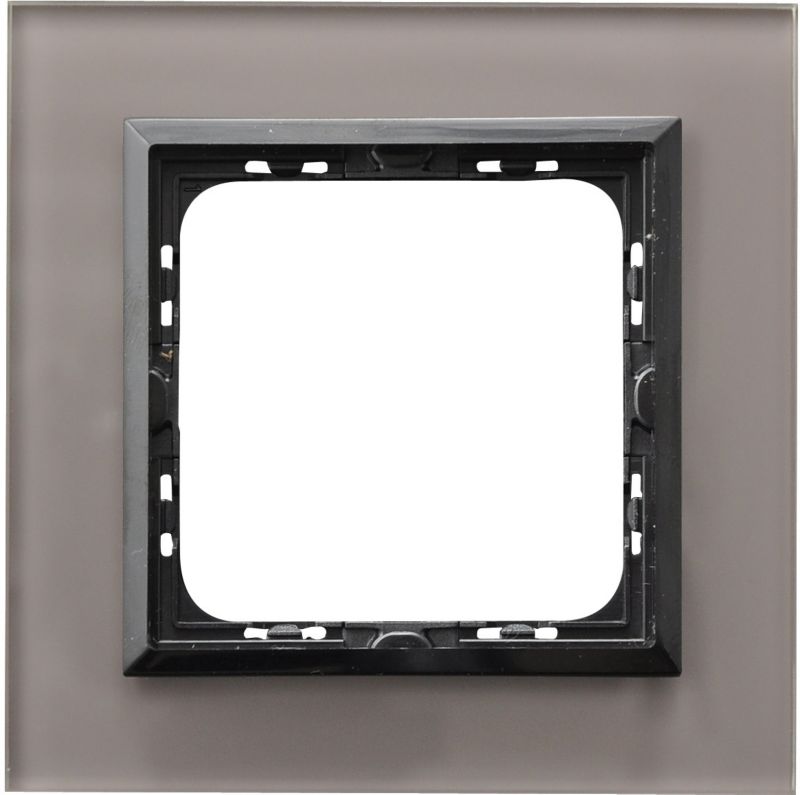 Enkelt ramme Ospel As gråt glas