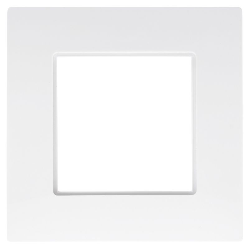 Polmark Tarnów Rosa enkelt indbygningsramme i hvid