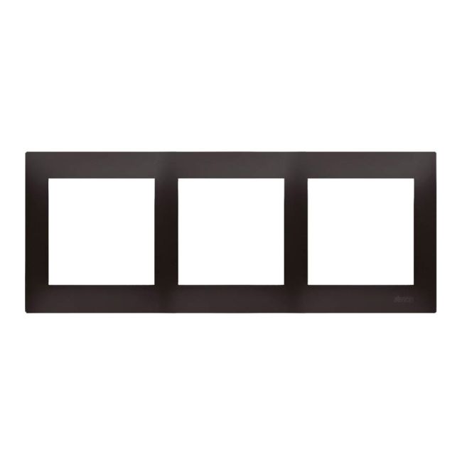 Trippelramme Kontakt-Simon S54 antracit