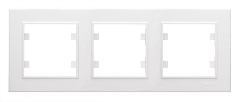 Makels Karea tredobbelt indbygningsramme i hvid