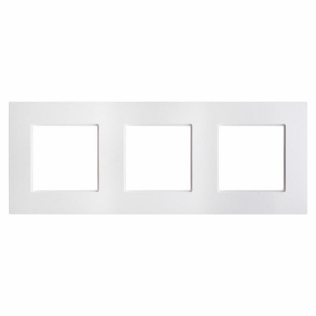 Polmark Tarnów Rosa hvid tredobbelt indbygningsramme