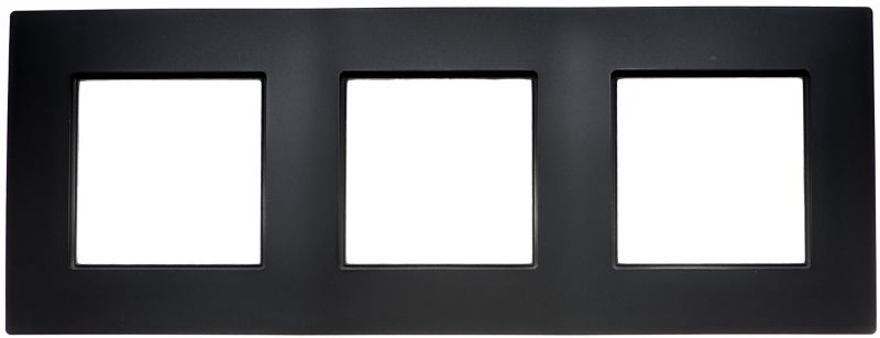 Tripelramme Rosa mat-sort