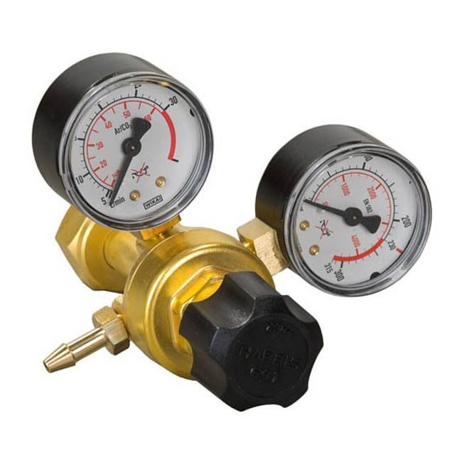 Gasreducer Harris AR/CO2 – pålidelig til svejsning med Argon og CO2