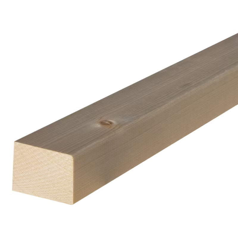 Reglar Høvlet CLS C24 Fyr 38x63x2600 mm Natur