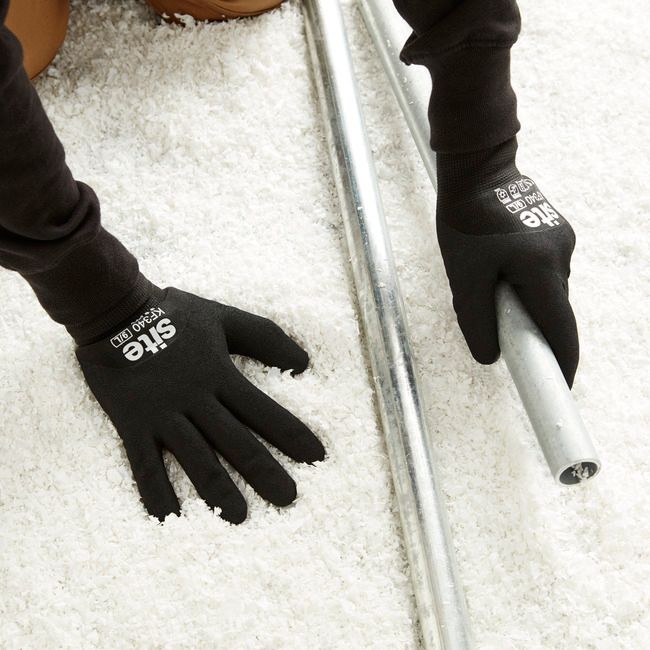 Site beskyttelseshandsker sorte L