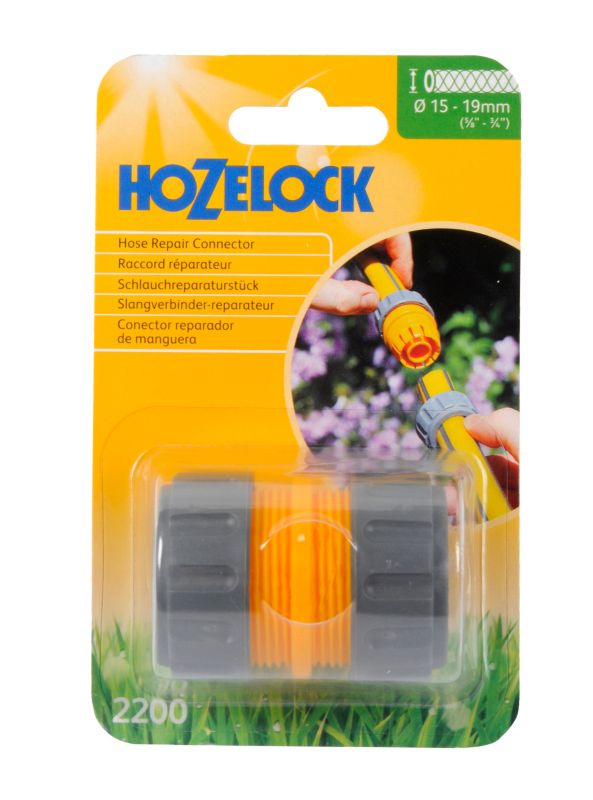 Hozelock reparatør 3/4" i holdbar plast