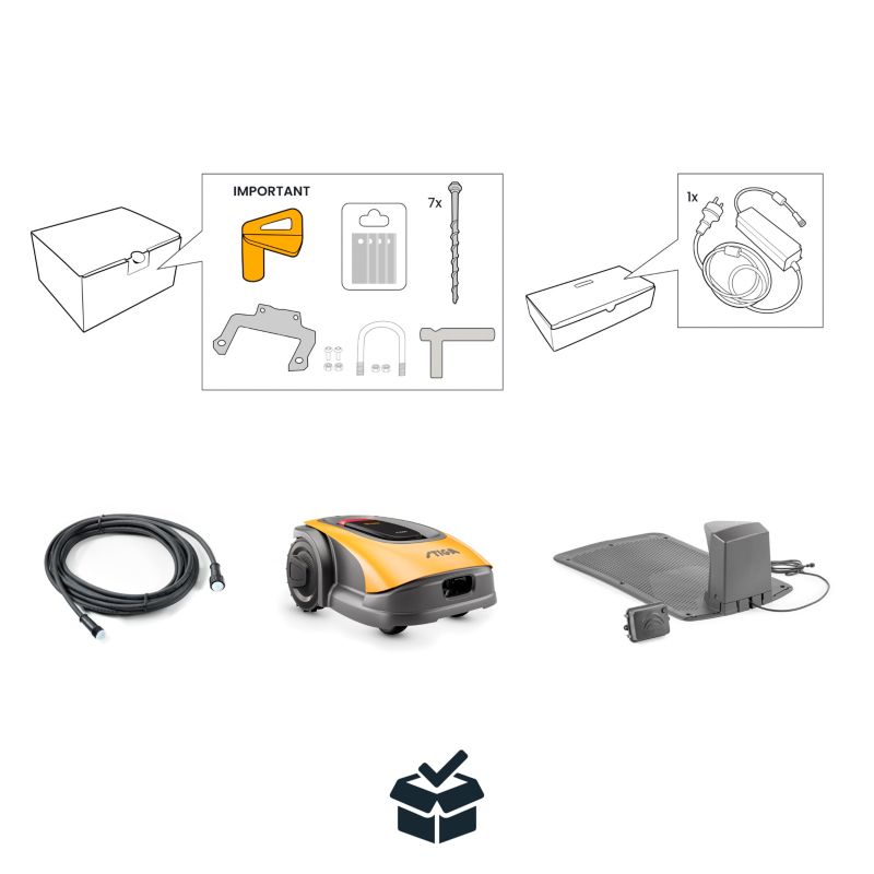 Robotplæneklipper Stiga A1000