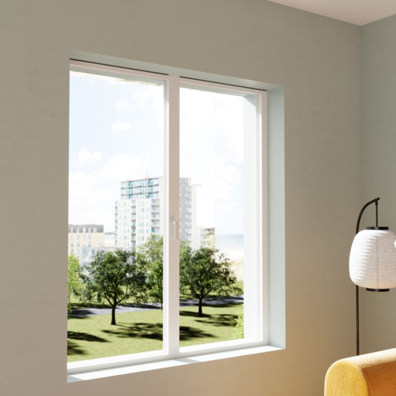 GoodHome Halo rullegardin 156 x 160 cm mørkeblå