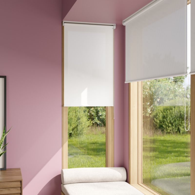 GoodHome Halo rullegardin 62 x 160 cm hvid