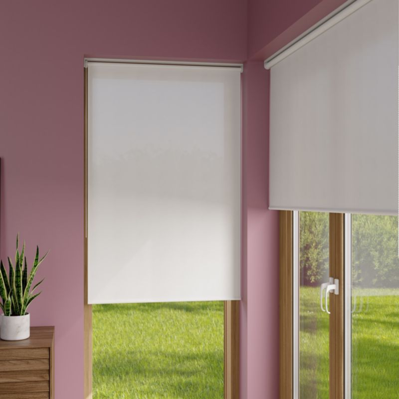 GoodHome Halo rullegardin 72 x 240 cm hvid