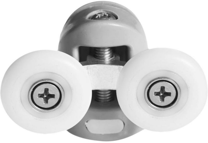 Armazi øverste ruller til brusekabiner 23 mm grå 2 stk.