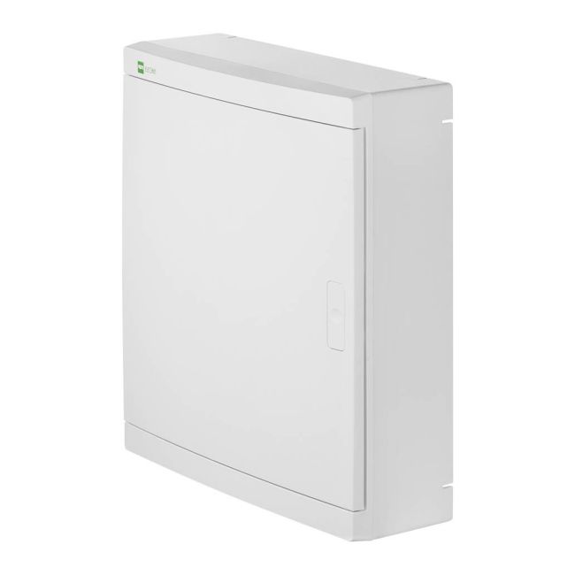 Overflademonteret el-tavle Elegant 24 moduler hvid