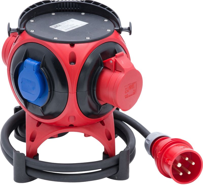 PCE Pegasus industrifordeler med 16/5 indgang 2 m og 2 x 16/5 udgang 2 GS