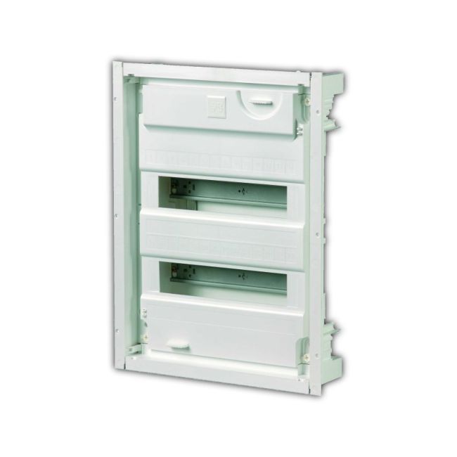 Indbygningsfordelingstavle Elektro-Plast MSF 1 x 28 moduler IP30D med ståldør