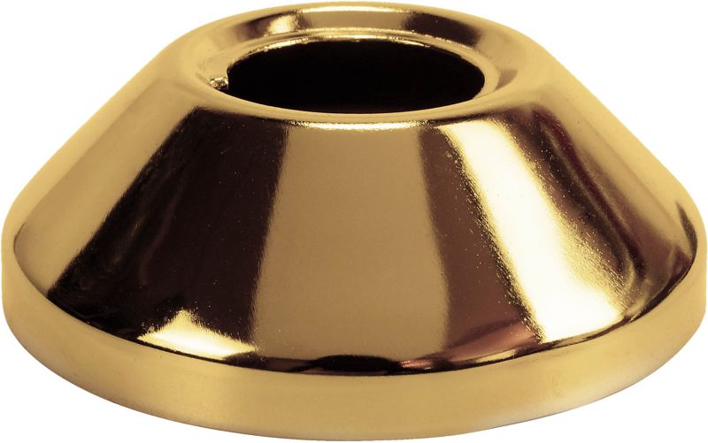Tycner kegleroset 3/4" 24 x 70 mm med gevind i guld