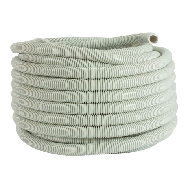 Fleksibel bølget rør AKS Elektro peszel 25 mm 30 m grå