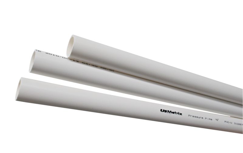 USMetrix PVC-rør 1/2" PN 20