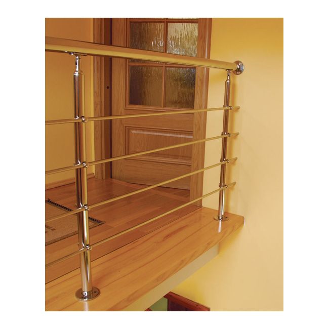 Tynd rør i rustfrit stål Knap 12,7 x 1,2 mm poleret 3 m