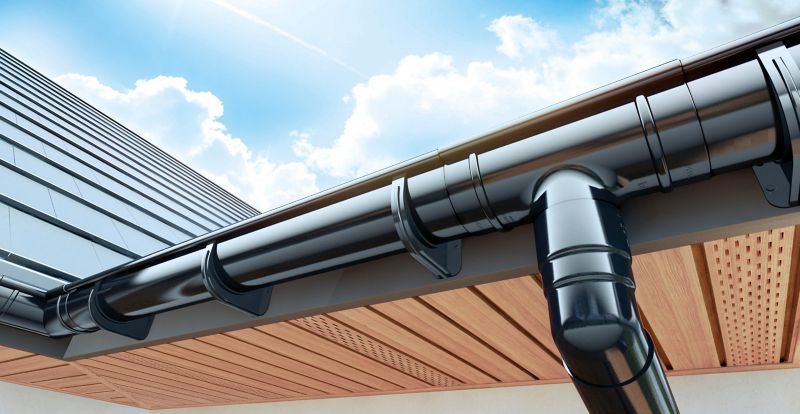 PVC-rende Ocean 75 mm brun 2 m