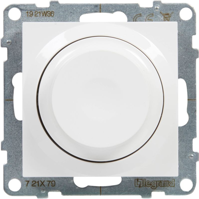 Universal dæmper Legrand Suno hvid