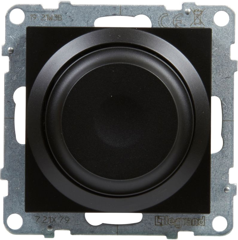 Universal dæmper Legrand Suno sort