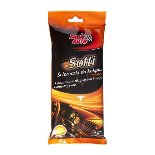 Matte cockpitklude Moje Auto, 24 stk.