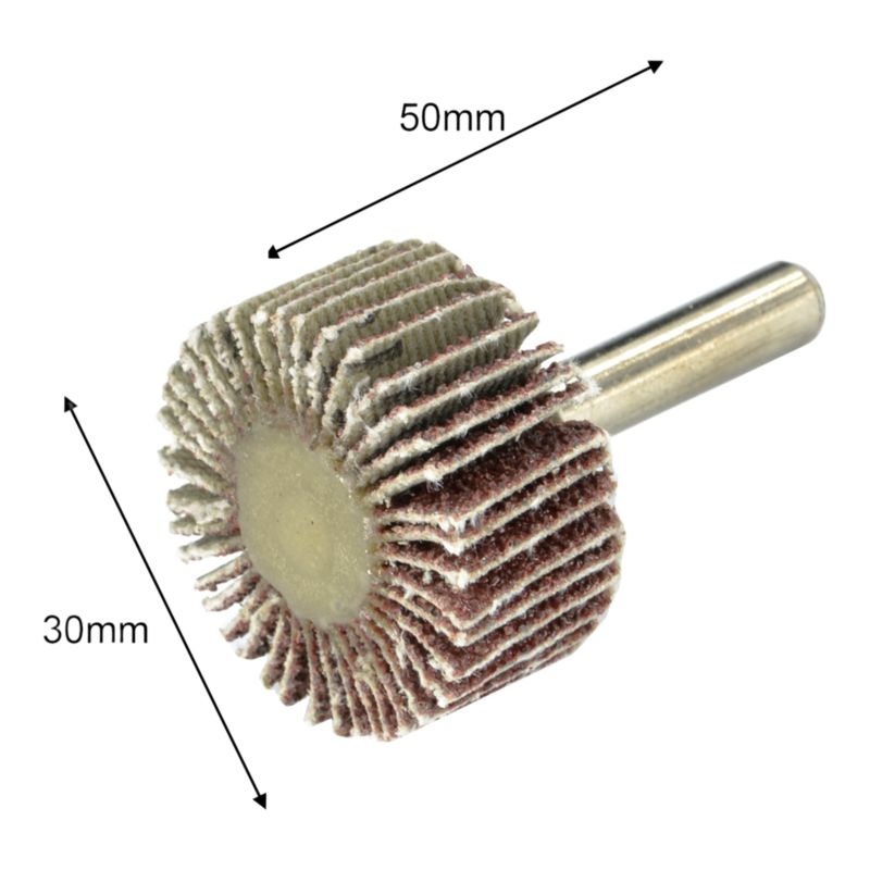 Mac Allister skaftslibeskive 30 x 15 mm P60