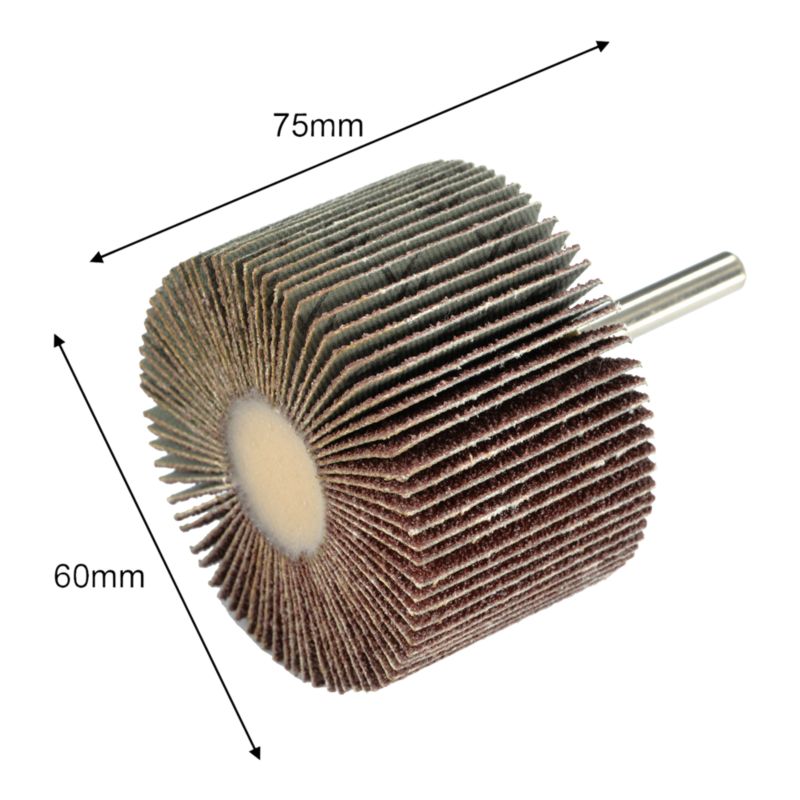 Mac Allister skaftsliber 60 x 40 mm P80