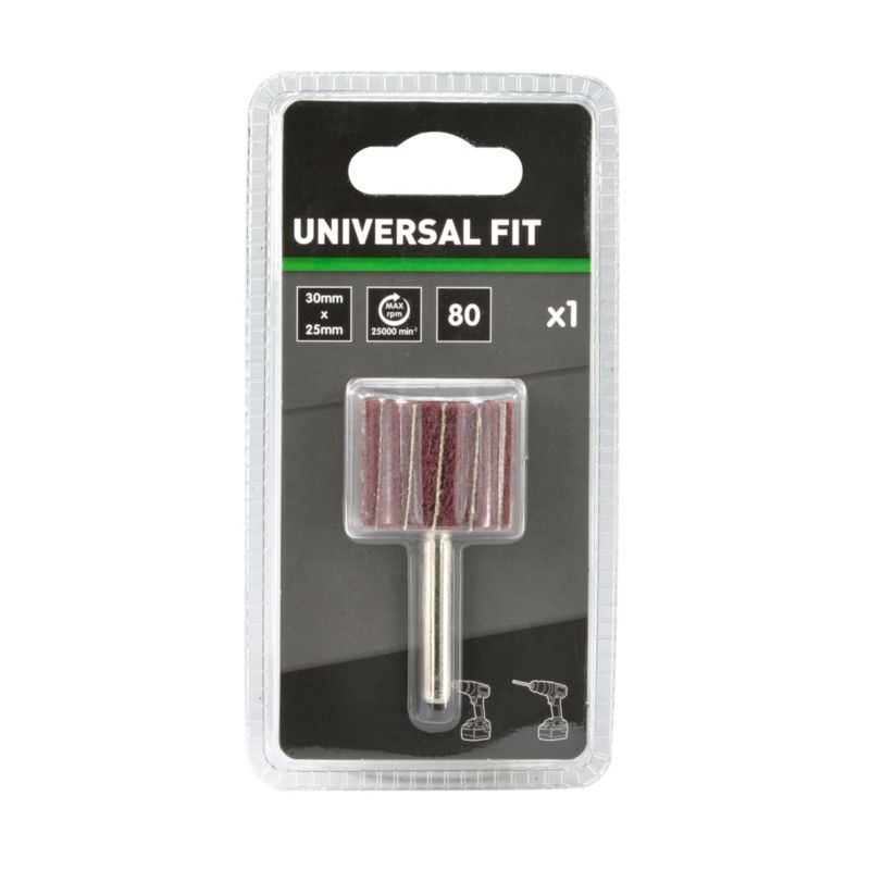 Universal skaftsliber 30 x 25 mm P80
