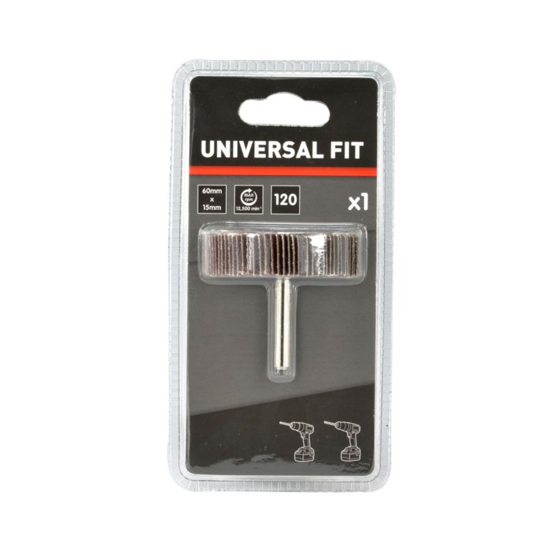 Universal skaftsliber 60 x 15 mm P120