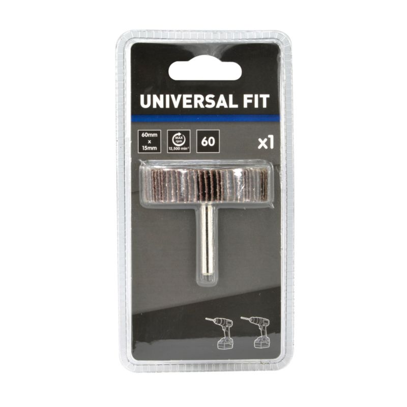 Universal skaftsliber 60 x 15 mm P60