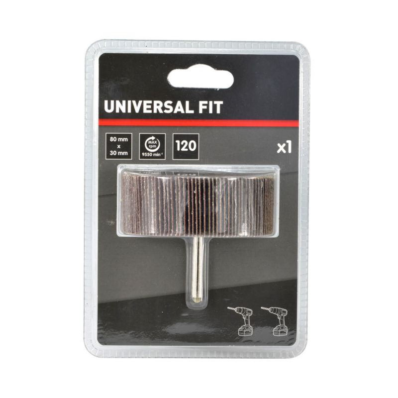 Universal skaftsliber 80 x 30 mm P120