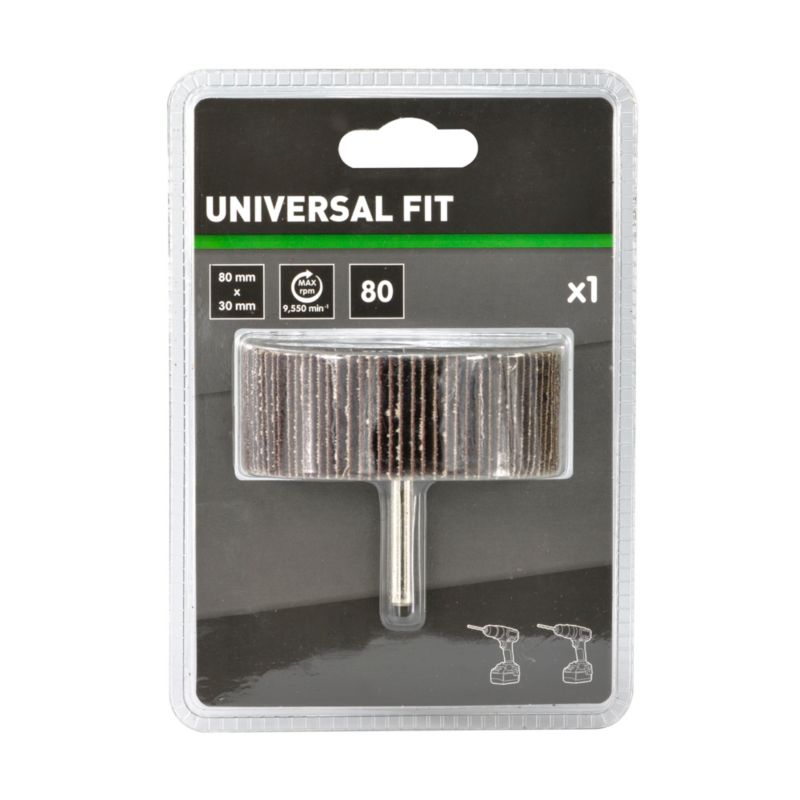 Universal skaftsliber 80 x 30 mm P80
