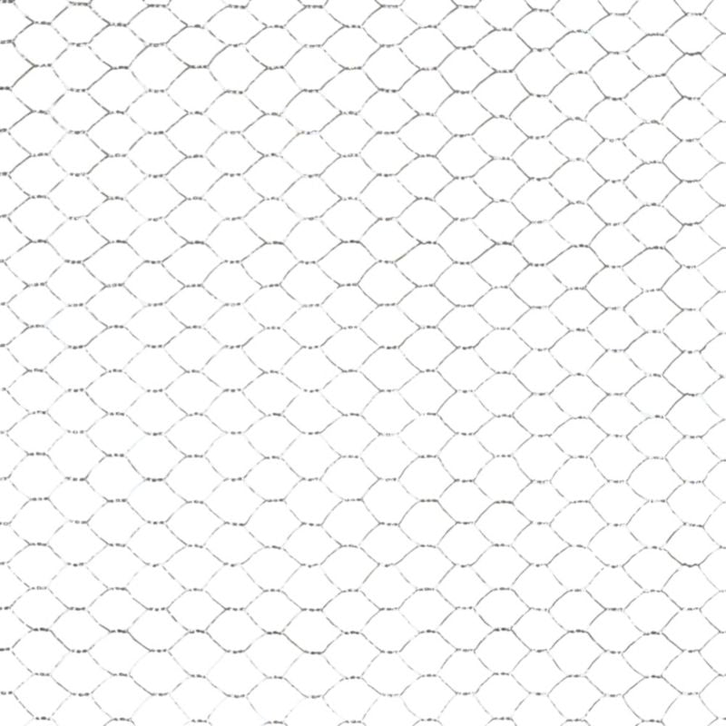 Blooma heksagonalt havehegn 13 mm 0,5 x 5 m galvaniseret