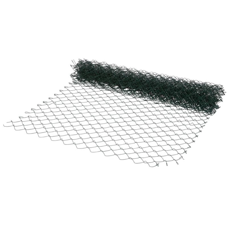 Flettet havehegn 1,2 x 10 m med 60 x 60 mm masker i grøn