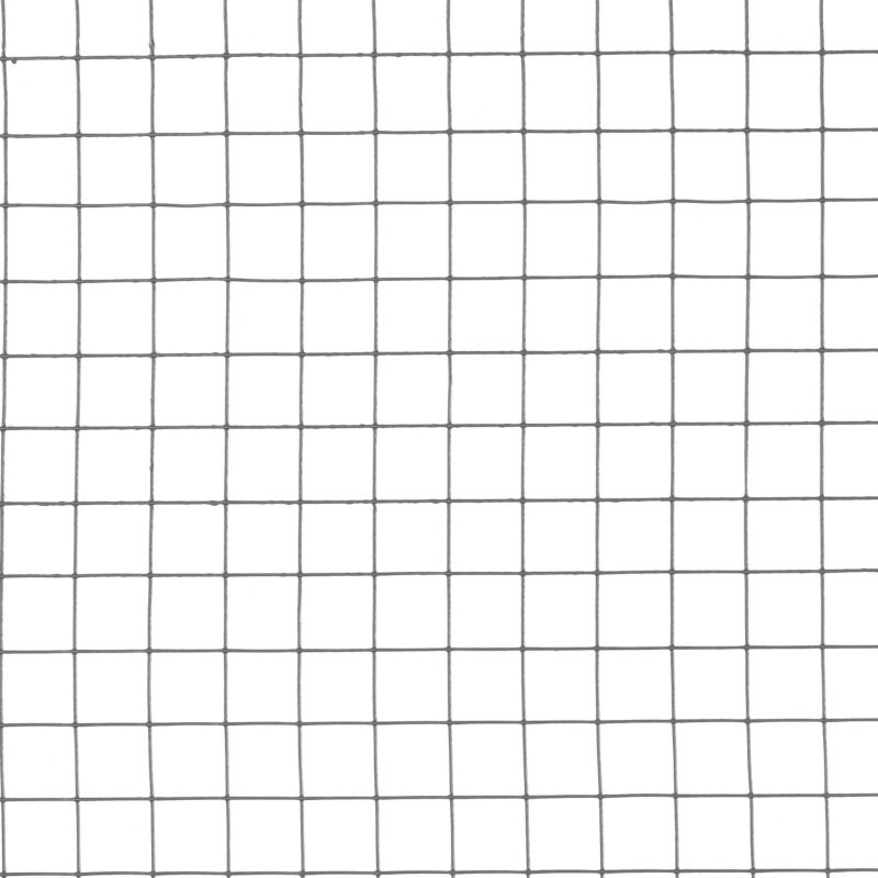 Svejset hegnsnet 25 mm 1 x 10 m galvaniseret