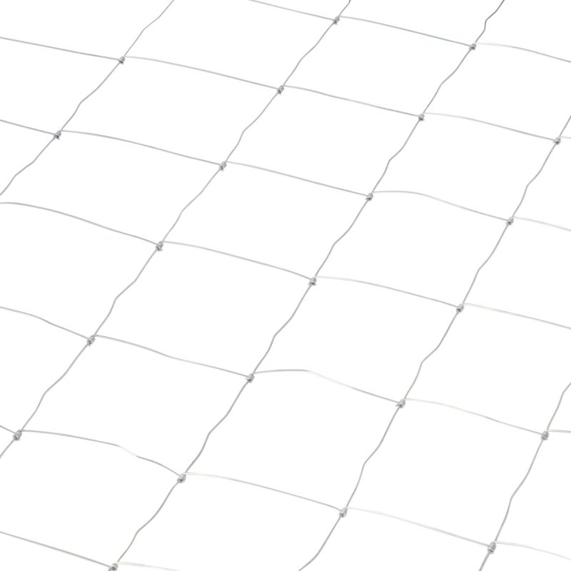 Midertidigt hegn Blooma 1,5 x 50 m galvaniseret