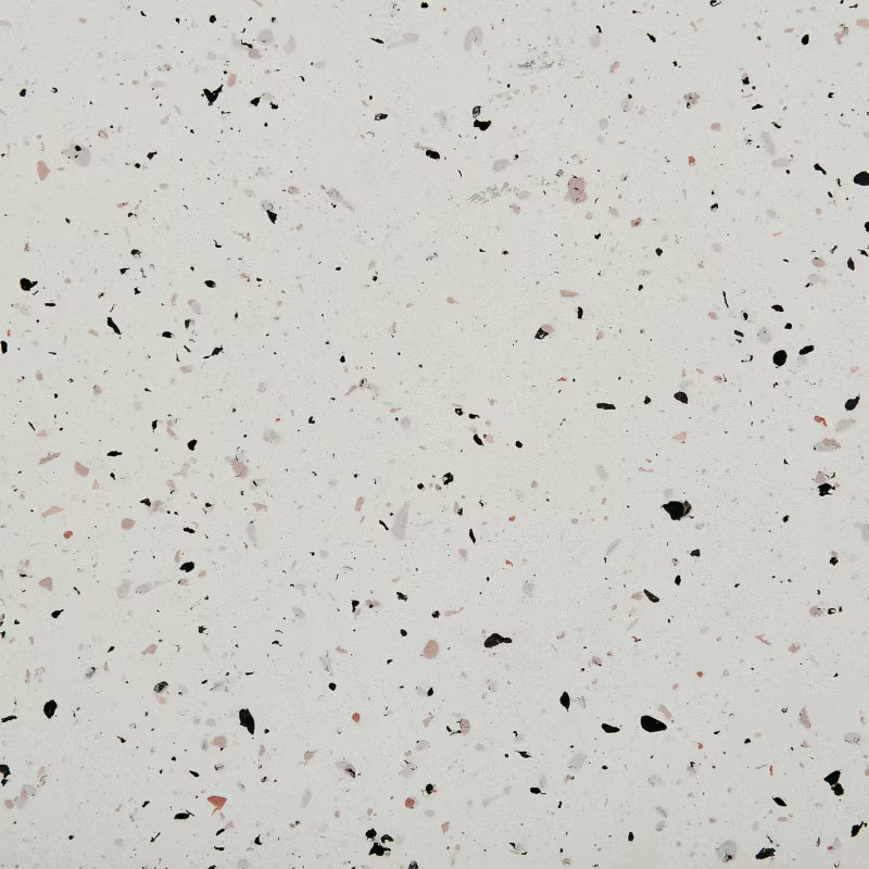 Sidebord Caoria 40x40 cm Terrazzo Hvid