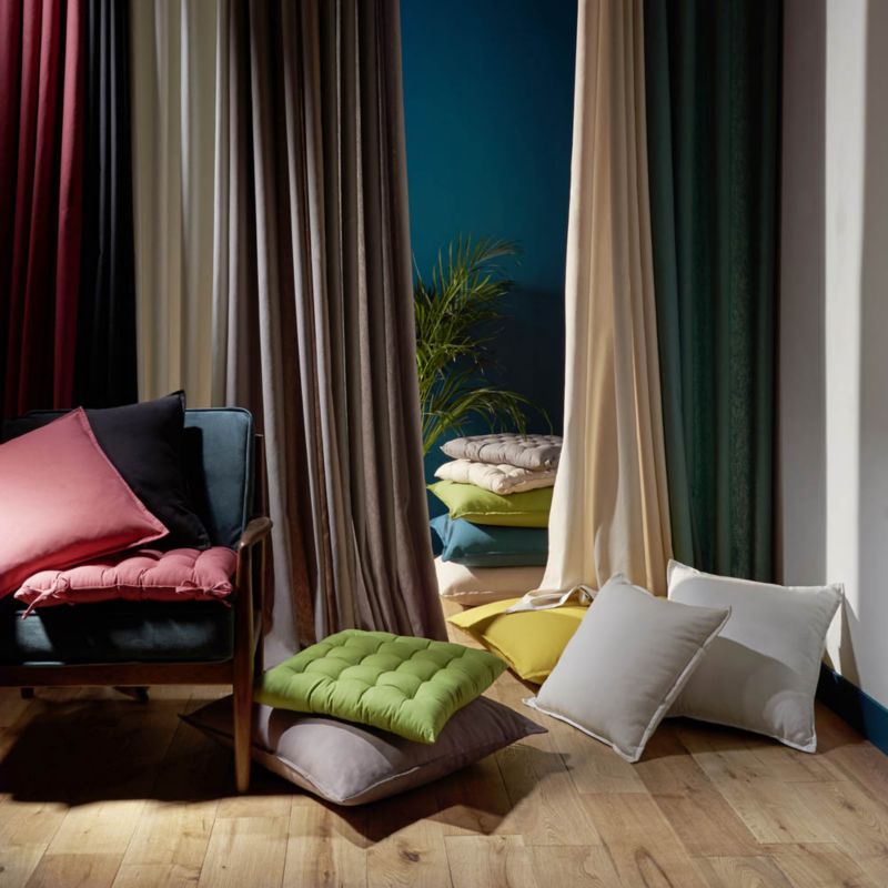 GoodHome Hiva sædehynde 45 x 45 cm grøn