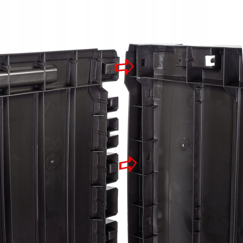 KADAX Weria havekasse 310L til have, balkon og terrasse, brun